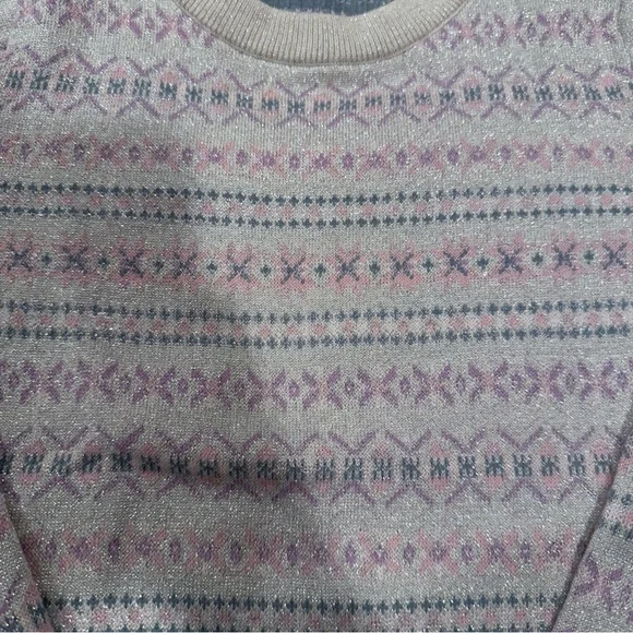 GAP KIDS Girls Sparkly Sweater perfect for this season size Large - Picture 4 of 8